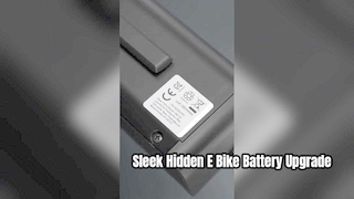 Baterai Lithium Tabung Tersembunyi Baterai Sepeda Listrik 36V 48V Bingkai Terintegrasi Baterai Li-ion E-bike